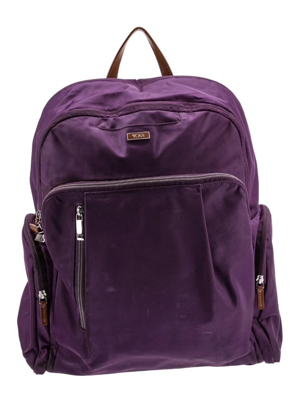 Tumi Nylon Backpack Purple